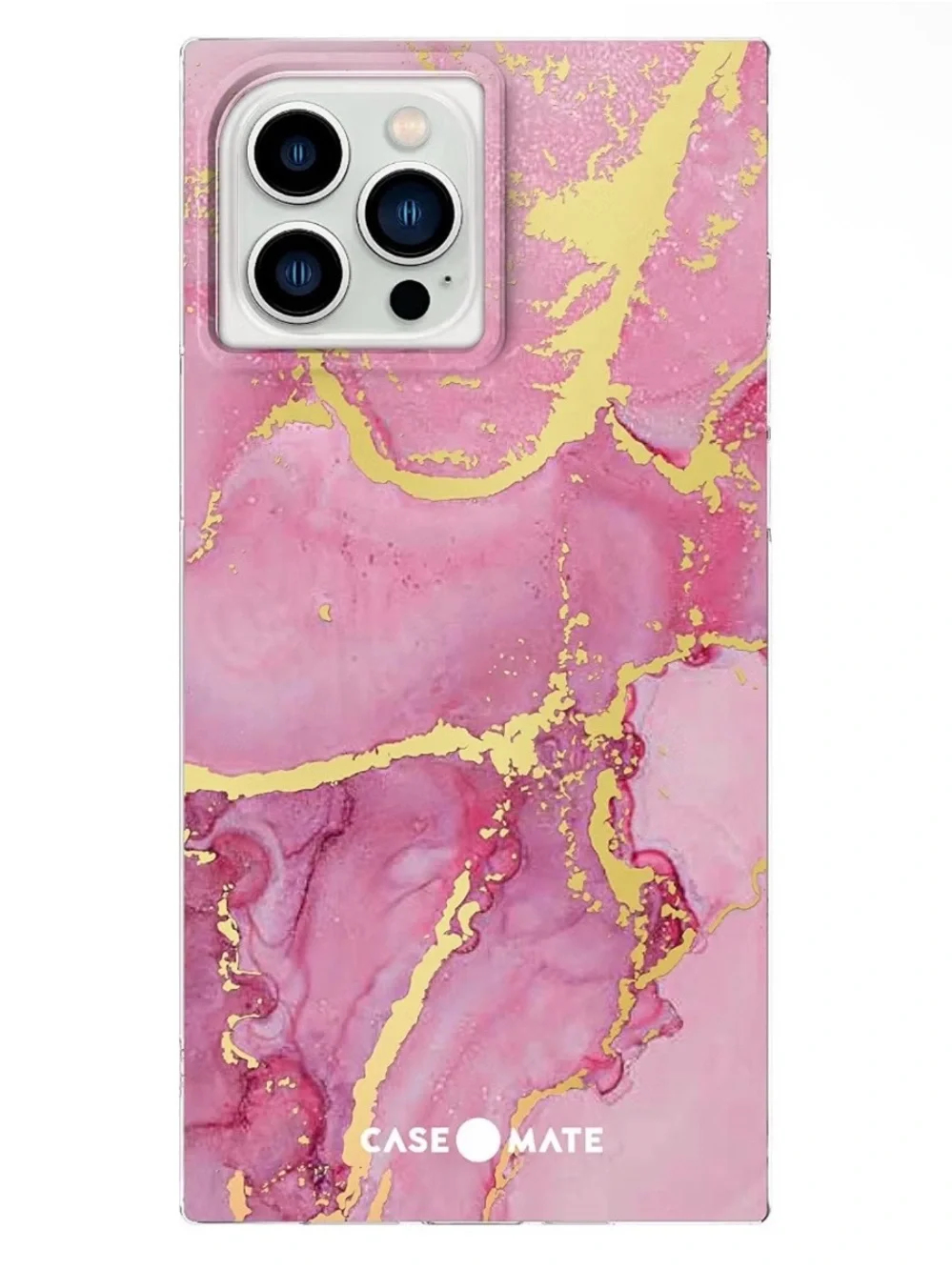Case-Mate Pink & Gold Marble Phone Case- iPhone 13 Pro Max / iPhone 12 Pro Max